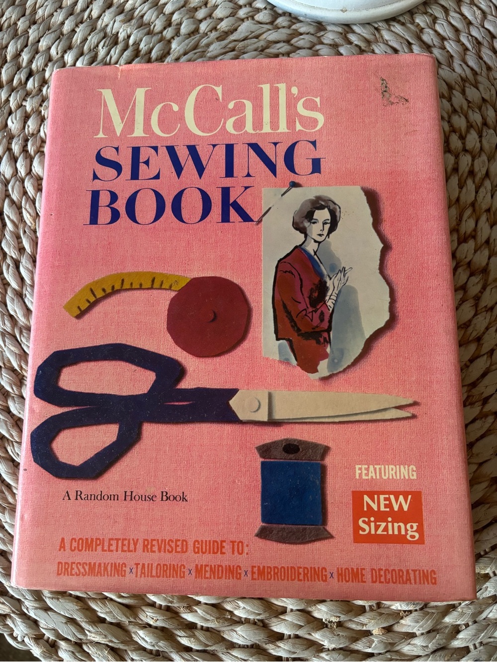 McCall's Sewing Book, Vintage, Book in Excellent Condition, Cover Good Condition